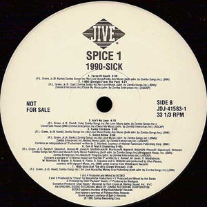 Spice 1 : 1990-Sick (LP, Album, Promo)