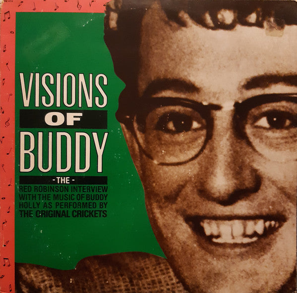 Red Robinson, The Original Crickets* : Visions Of Buddy (LP)