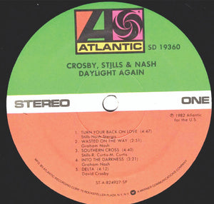 Crosby, Stills & Nash : Daylight Again (LP, Album, SP )