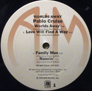 Pablo Cruise : Worlds Away (LP, Album)