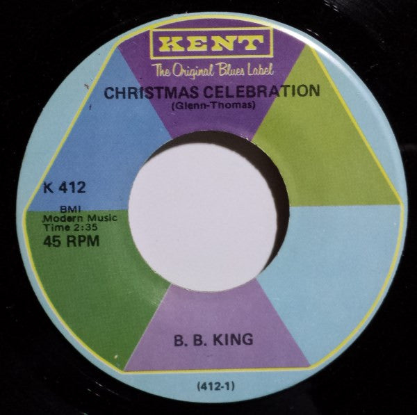 B.B. King : Christmas Celebration / Easy Listening (7", Single)