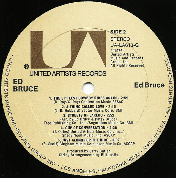 Ed Bruce : Ed Bruce (LP, Album)