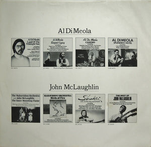 Al Di Meola, John McLaughlin, Paco De Lucia* : Friday Night In San Francisco (LP, Album, Ter)