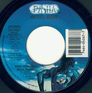 Quiet Riot : Bang Your Head (Metal Health) (7", Single, Styrene, Pit)