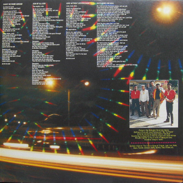 Gregory Isaacs : Talk Don't Bother Me (LP, Album, Gat)