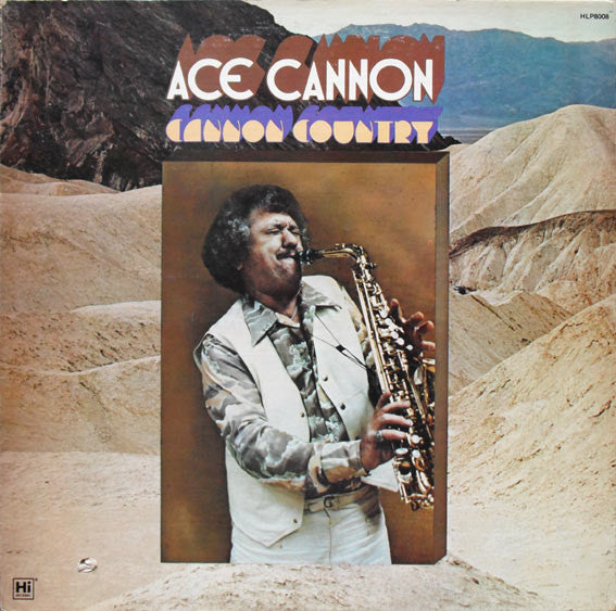 Ace Cannon : Cannon Country (LP, RE)