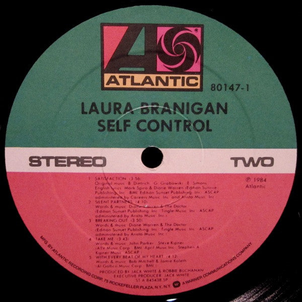 Laura Branigan : Self Control (LP, Album, SP )