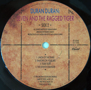 Duran Duran : Seven And The Ragged Tiger (LP, Album, Jac)