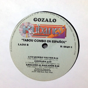 Tabou Combo : Gozalo (Tabou Combo En Español) (LP, Album)