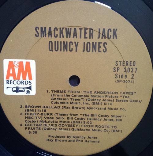 Quincy Jones : Smackwater Jack (LP, Album, Gat)
