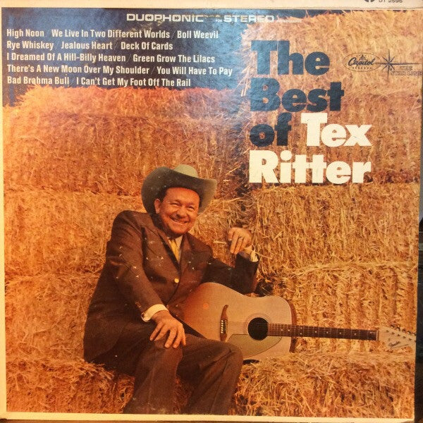 Tex Ritter : The Best Of Tex Ritter (LP, Comp)