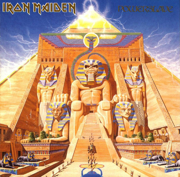Iron Maiden : Powerslave (LP, Album, RE, 180)
