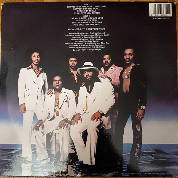 The Isley Brothers : Harvest For The World (LP, Album, RE)