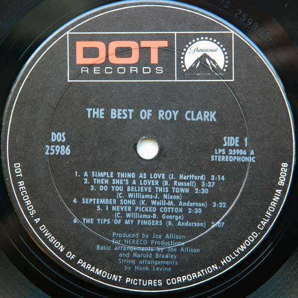 Roy Clark : The Best Of Roy Clark (LP, Comp, Ter)