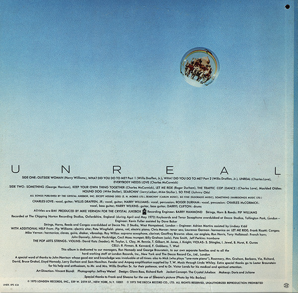 Bloodstone : Unreal (LP, Album)