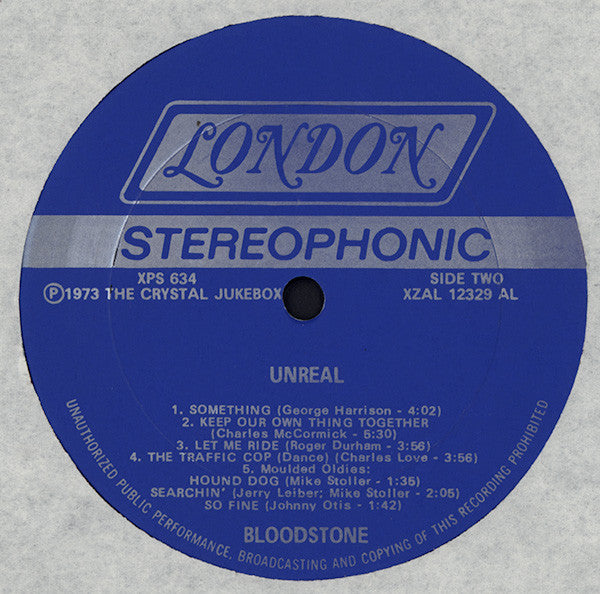 Bloodstone : Unreal (LP, Album)