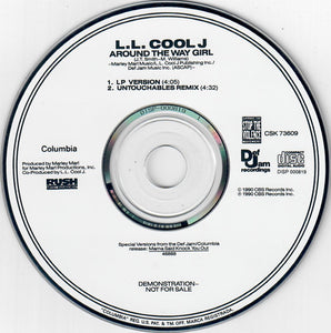 L.L. Cool J* : Around The Way Girl (CD, Single, Promo)