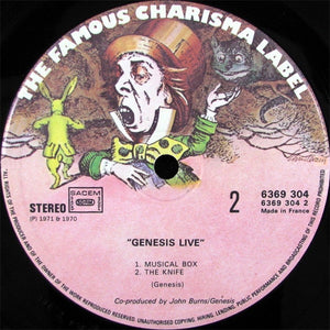 Genesis : Live (LP, Album)