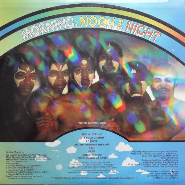 Morning, Noon & Night : Morning, Noon & Night (LP, Album, Ter)