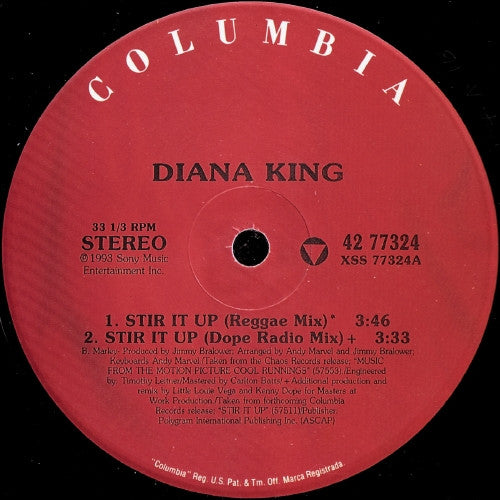 Diana King : Stir It Up (12")
