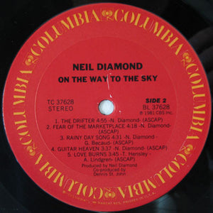 Neil Diamond : On The Way To The Sky (LP, Album)