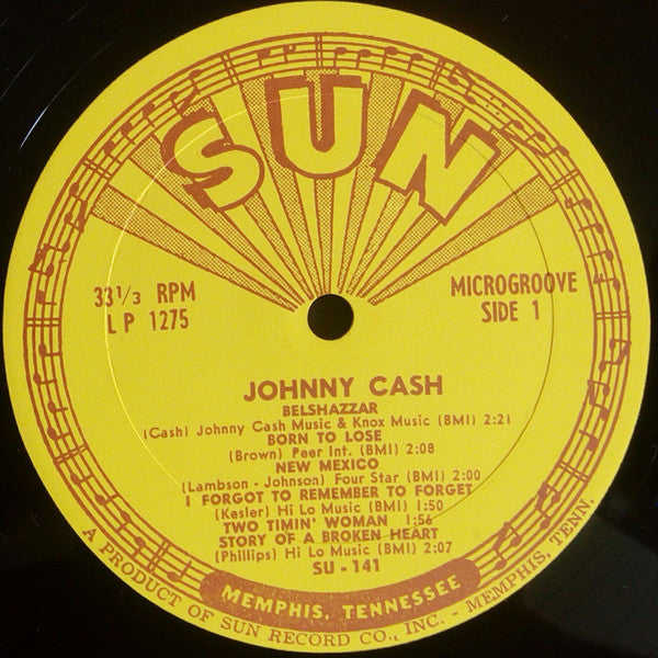 Johnny Cash : Original Sun Sound Of Johnny Cash (LP, Album)