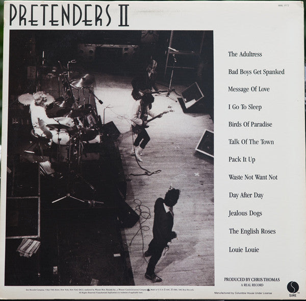 The Pretenders : Pretenders II (LP, Album, Club, Col)