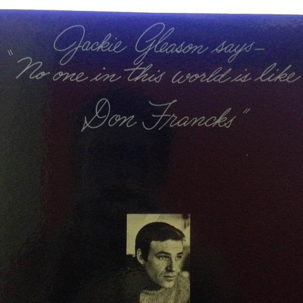 Don Francks : No One In This World Is Like Don Francks (LP, Album, Mono, Promo)