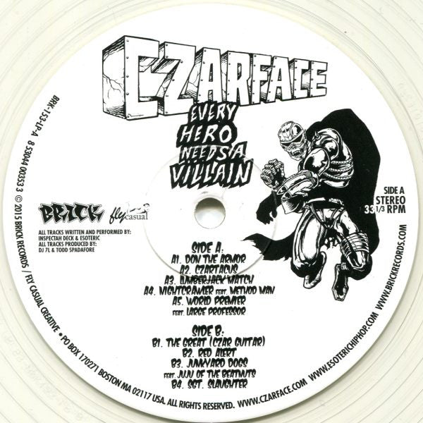 Czarface : Every Hero Needs A Villain (2xLP, Album, Ltd, Cle)