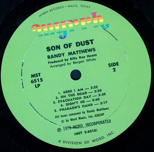 Randy Matthews : Son Of Dust (LP, Album)