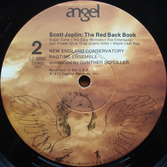 Scott Joplin - The New England Conservatory Ragtime Ensemble Conducted By Gunther Schuller : The Red Back Book (LP, Album, Los)