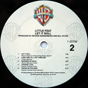 Little Feat : Let It Roll (LP, Album, All)