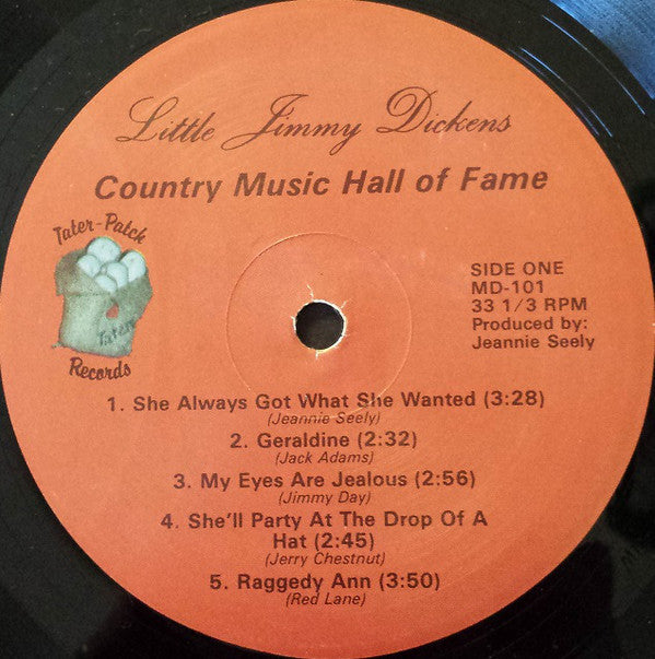 Little Jimmy Dickens : Country Music Hall Of Fame (LP, Album)