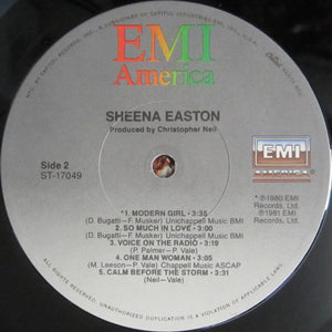 Sheena Easton : Sheena Easton (LP, Album, Win)