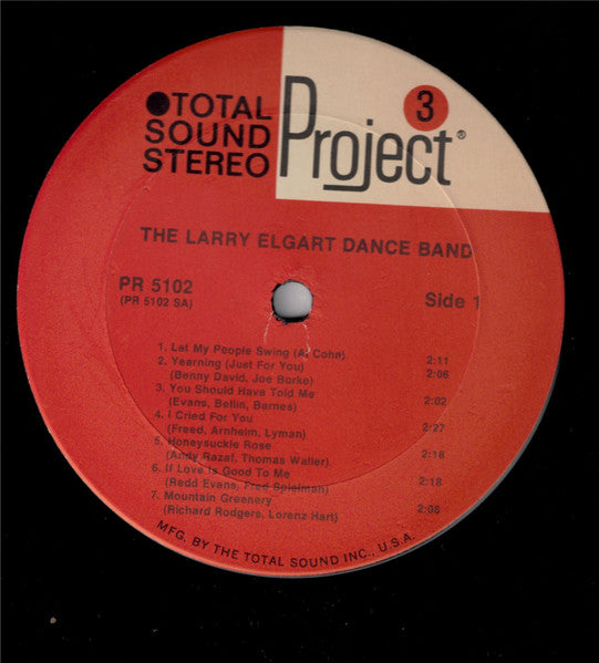 Larry Elgart : The Larry Elgart Dance Band (LP, Album)