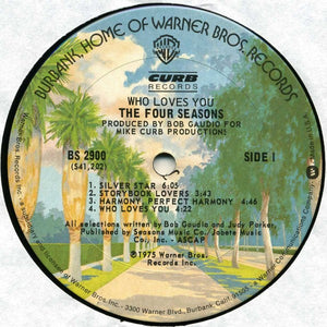 The Four Seasons : Who Loves You (LP, Album, Ter)