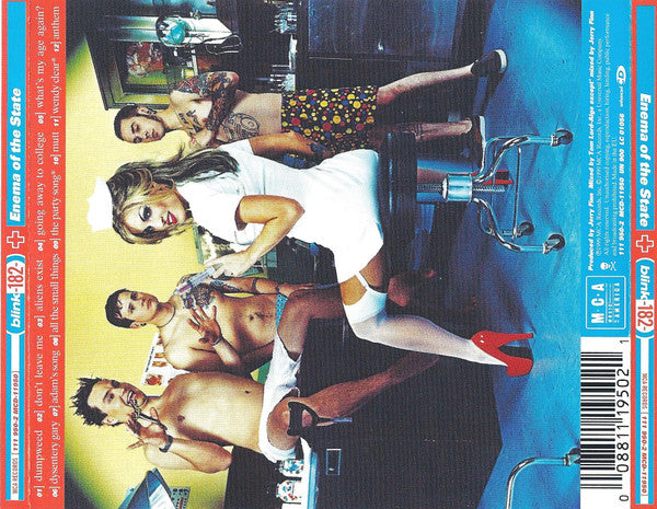 Blink-182 : Enema Of The State (CD, Album, Enh, RE, Opt)