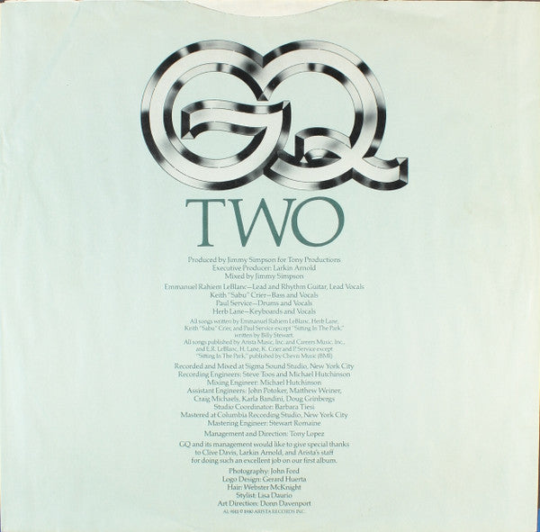 GQ : GQ Two (LP, Album,  Hu)