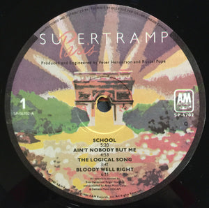 Supertramp : Paris (2xLP, Album, Club, Gat)