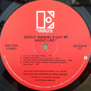 Sergio Mendes Brasil '88* : Magic Lady (LP, Album, AR)