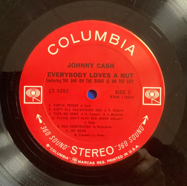 Johnny Cash : Everybody Loves A Nut (LP, Album)