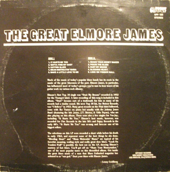 Elmore James : The Great Elmore James (LP, Comp)