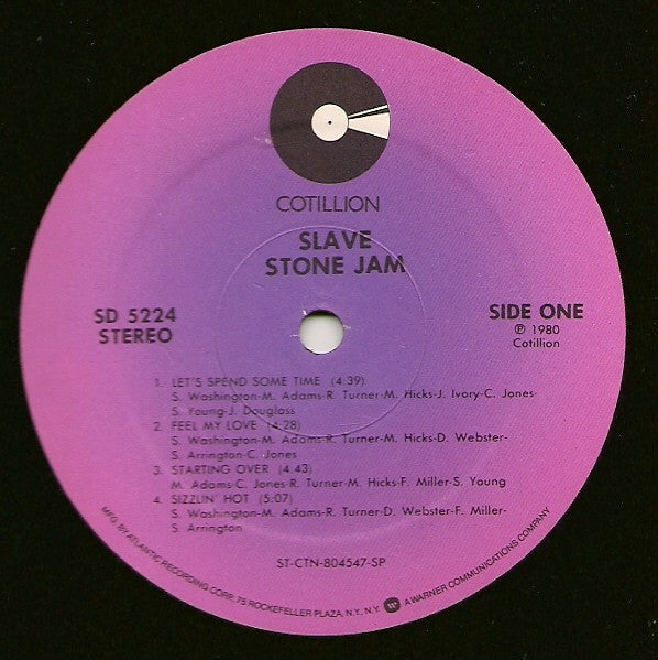 Slave : Stone Jam (LP, Album, SP )