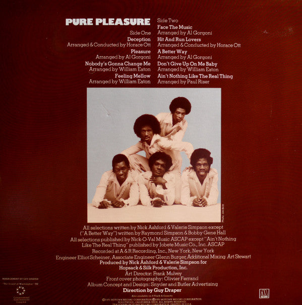 The Dynamic Superiors* : Pure Pleasure (LP, Album)