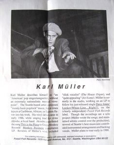 Karl Muller : Davy Jones' Locker / White-Line...Right?! (7")