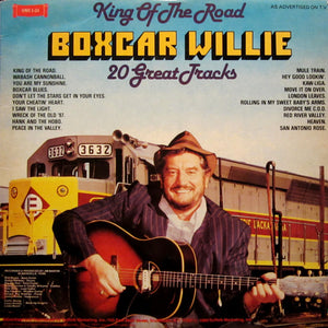 Boxcar Willie : King Of The Road 20 Great Tracks (LP, Comp, Gol)