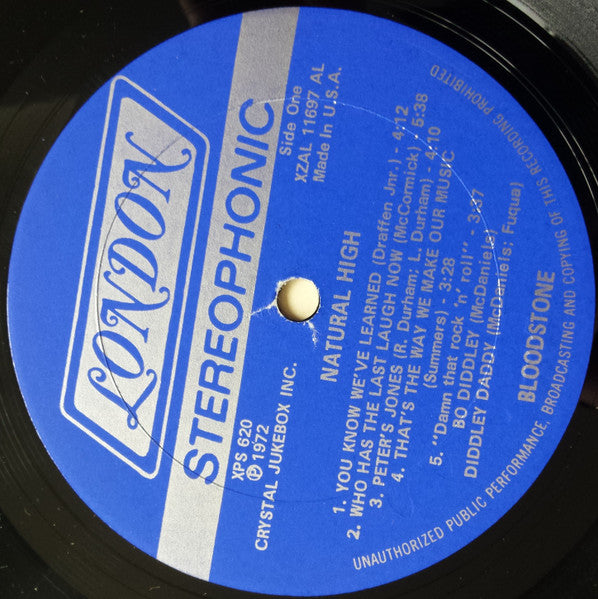 Bloodstone : Natural High (LP, Album, AL )