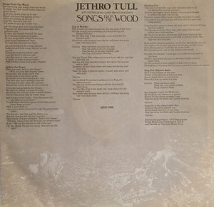 Jethro Tull : Songs From The Wood (LP, Album)