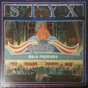 Styx : Paradise Theatre (LP, Album, Etch, Ter)