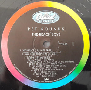 The Beach Boys : Pet Sounds (LP, Album, Mono, RE, 180)